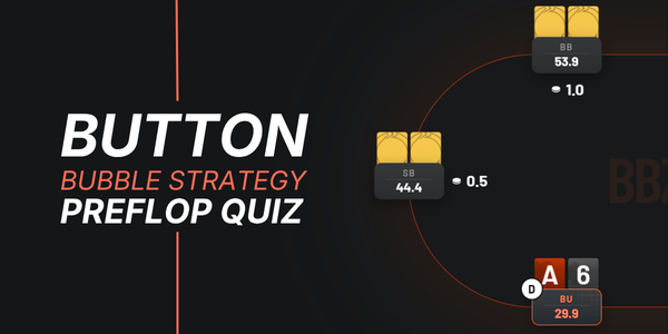 Bubble Strategy Quiz: BTN Open-Raise Covered by Blinds