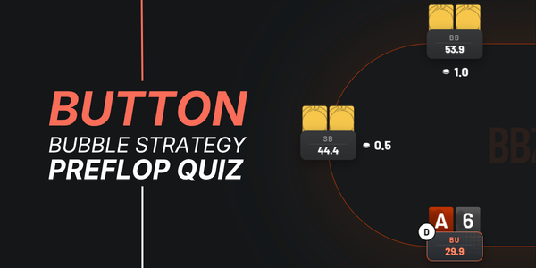 Bubble Strategy Quiz: BTN Open-Raise Covered by Blinds