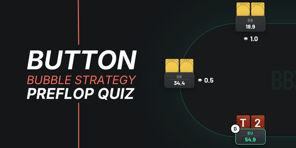 Bubble Strategy Quiz: BTN Open-Raise Covering the Blinds